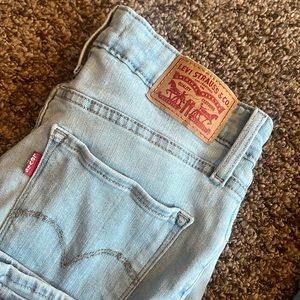 LEVI 721 high rise skinny jeans